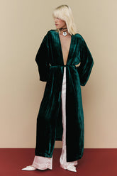 оксамитове шовкове кімоно