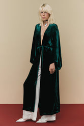 оксамитове шовкове кімоно