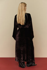 оксамитове шовкове кімоно