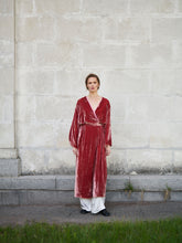 оксамитове шовкове кімоно