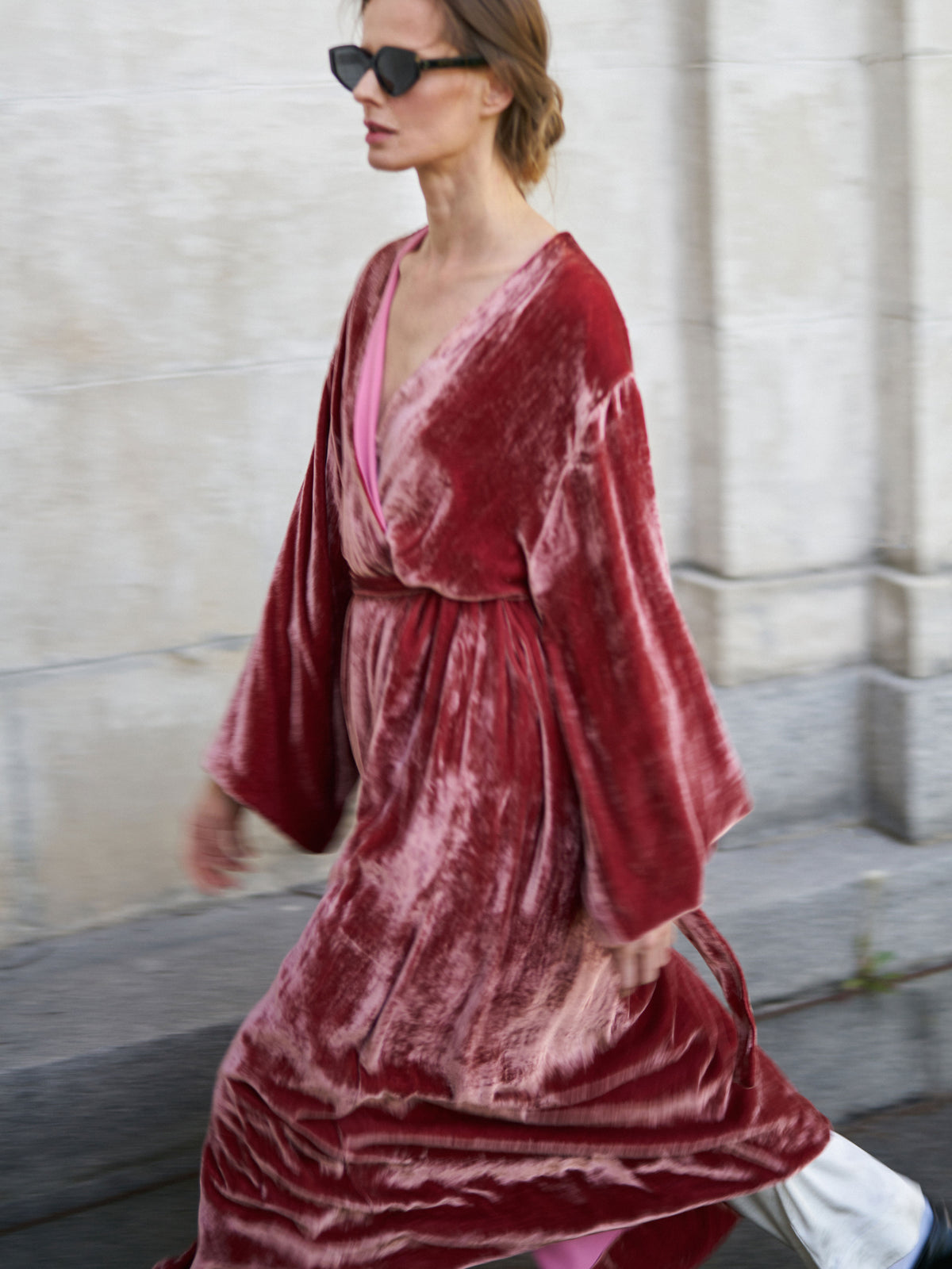 Velvet Silk Kimono
